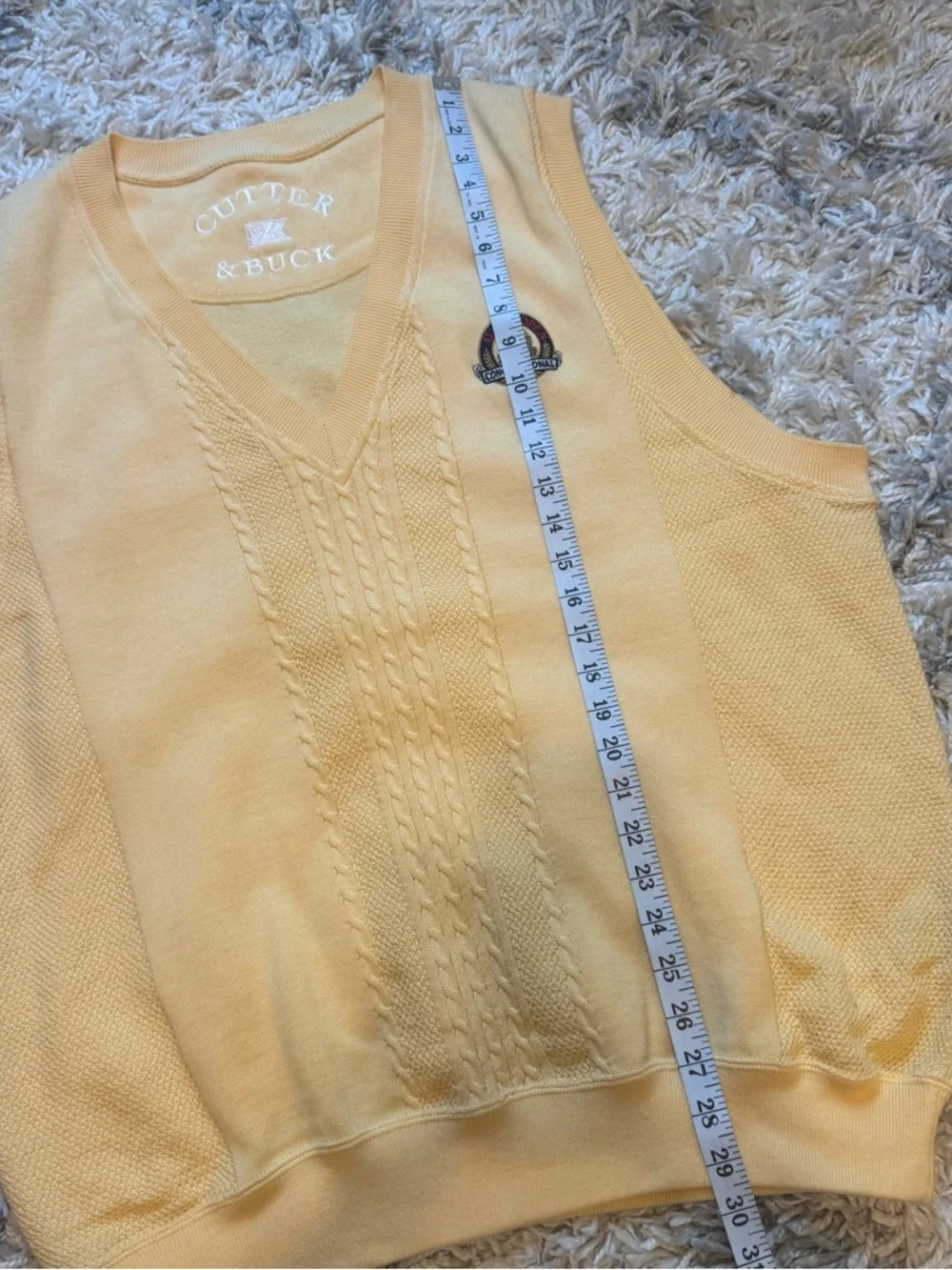 Cutter & Buck | Vintage Men’s 1997 U.S Open Congressional Cotton sweater vest XL